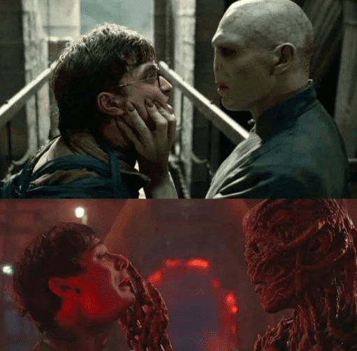 Harry potter stranger things TOM and CHILL