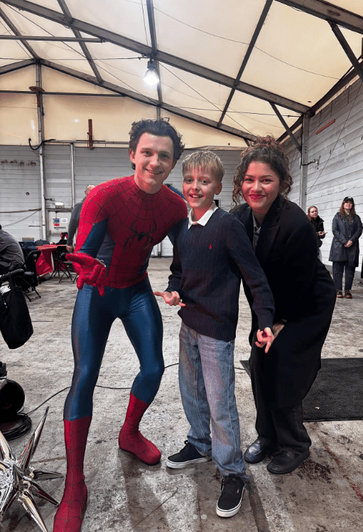 tomhollandspiderman TOM and CHILL
