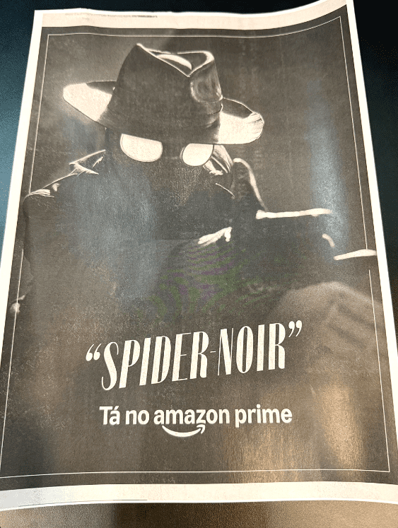 poster spidernoir TOM and CHILL